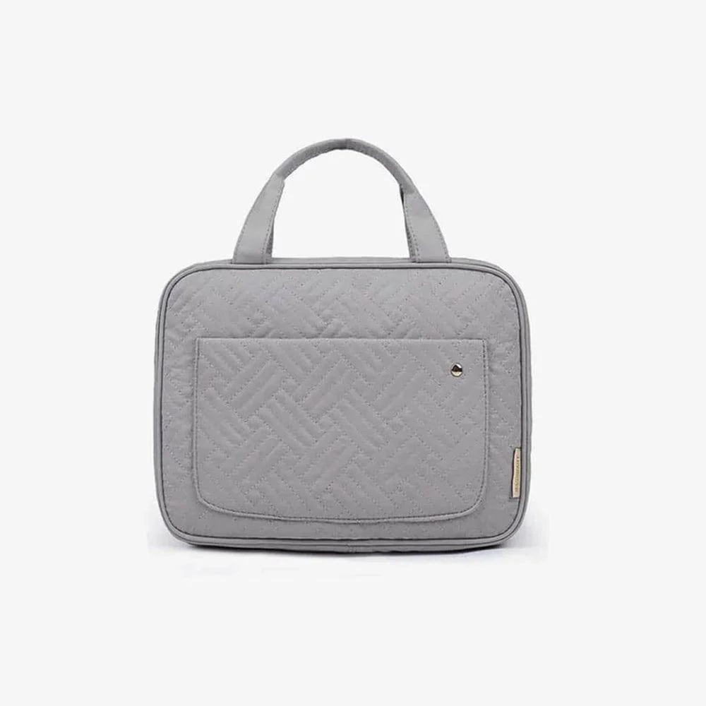 Aurora Hanging Toiletry Bag - Grey - Image 3