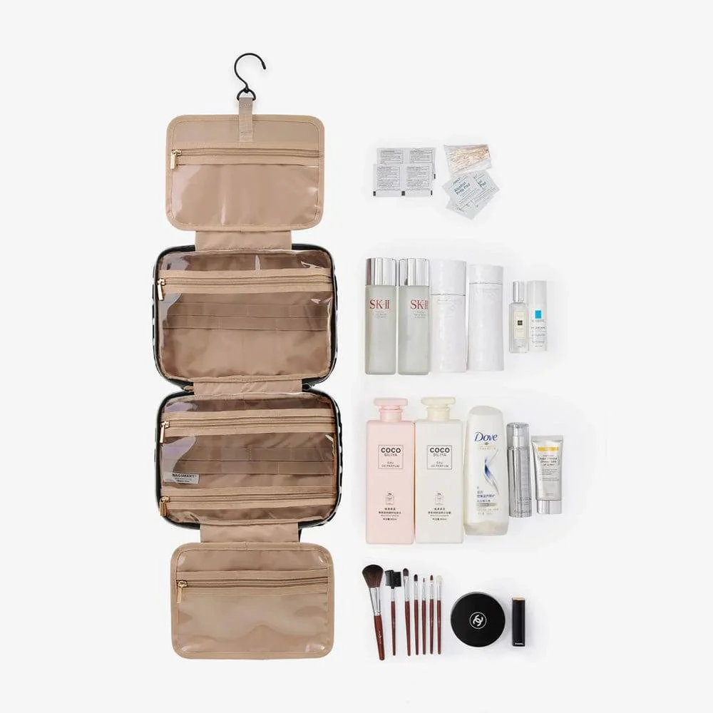 Aurora Hanging Toiletry Bag - Grey - Image 4