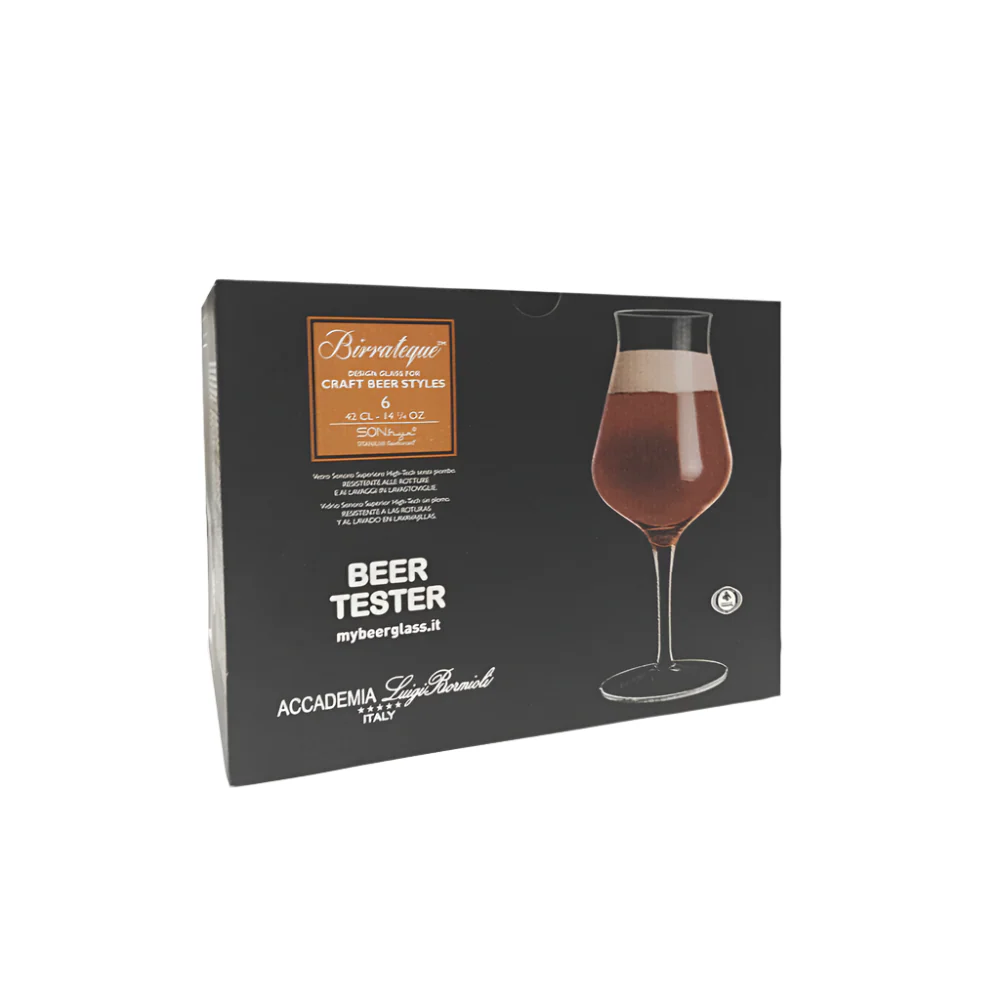 Birrateque Beer Glasses 420ml, Set of 6 - Image 4