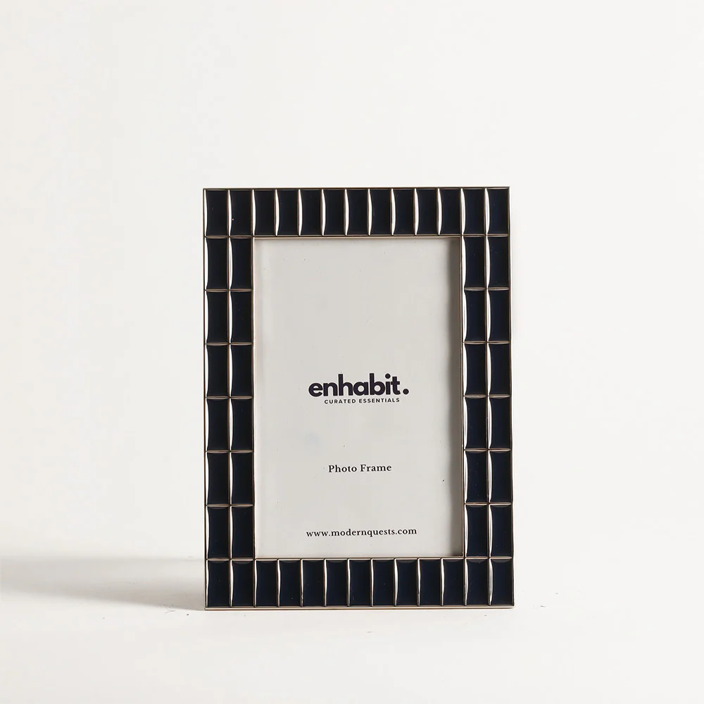 Blaine Photo Frame Medium - Blue Gold - Image 3