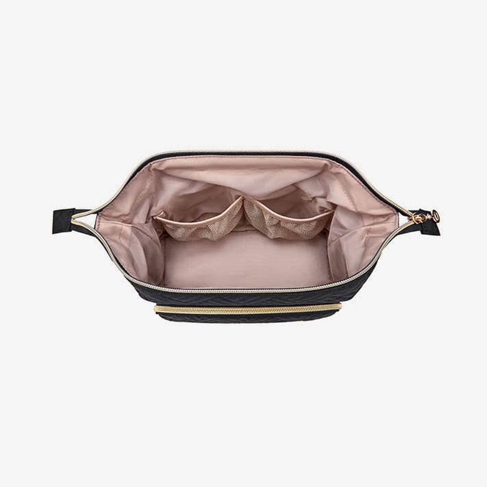 Travel Makeup Bag - Cross Black - Image 3