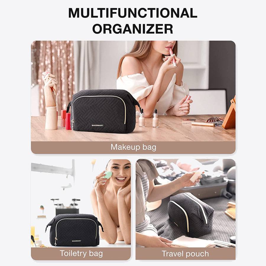 Travel Makeup Bag - Cross Black - Image 7