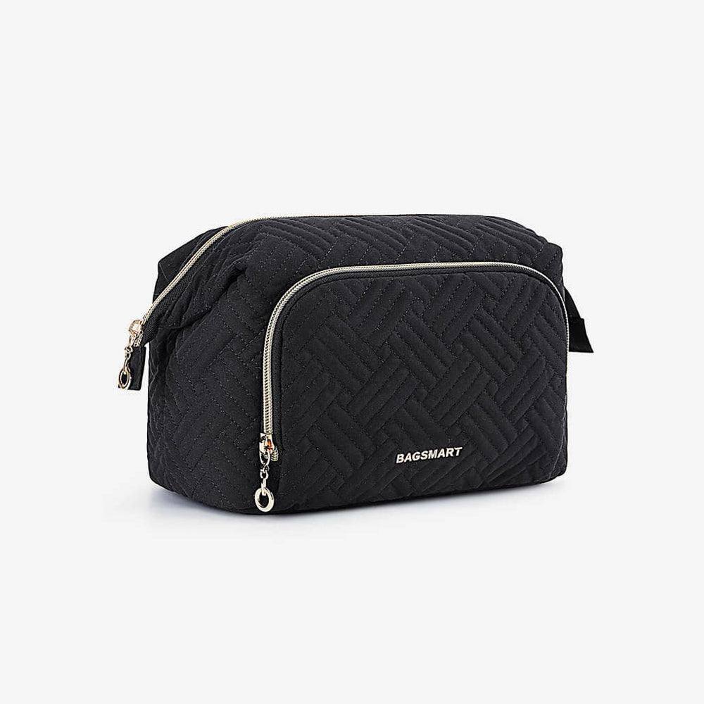 Travel Makeup Bag - Cross Black - Image 8