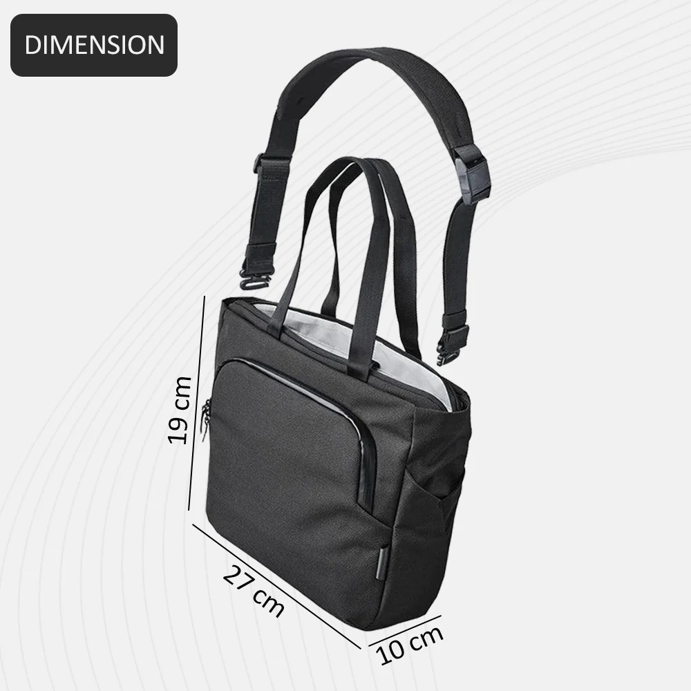 Bravo Tote Bag - Axoflux Black - Image 8