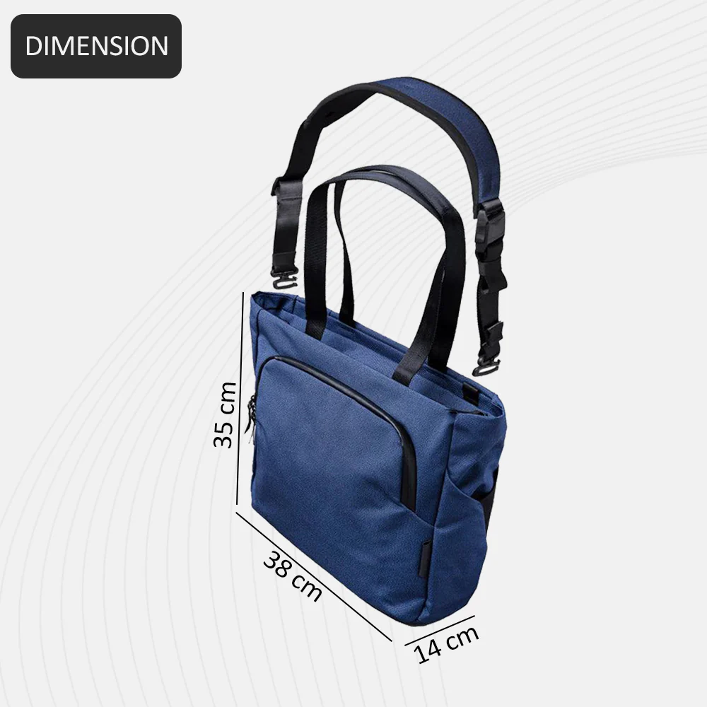 Bravo Tote Bag - Axoflux Blue - Image 6