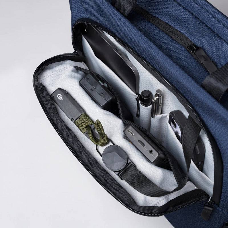 Bravo Tote Bag - Axoflux Blue - Image 8