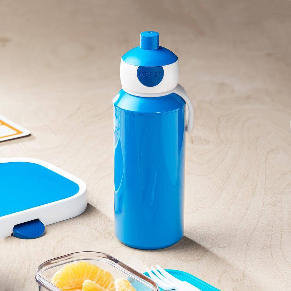Campus Pop-up Water Bottle - Blue - Image 3