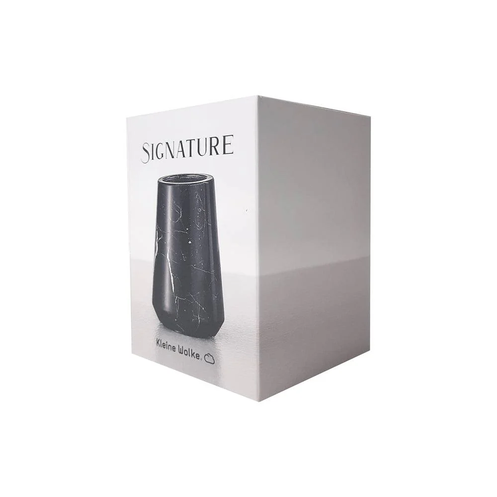 Carrara Toothbrush Tumbler - Black Marble - Image 8