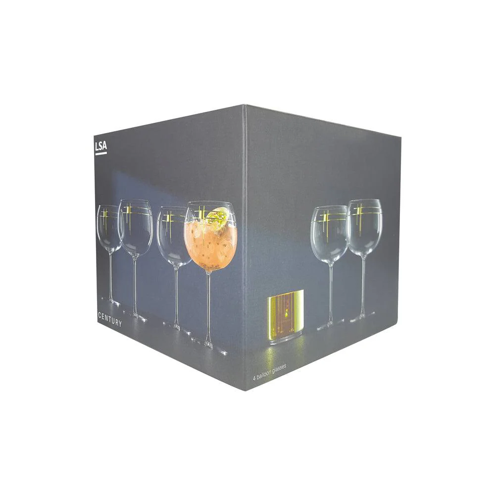 Century Balloon Glasses 680ml, Set of 4 - Image 6