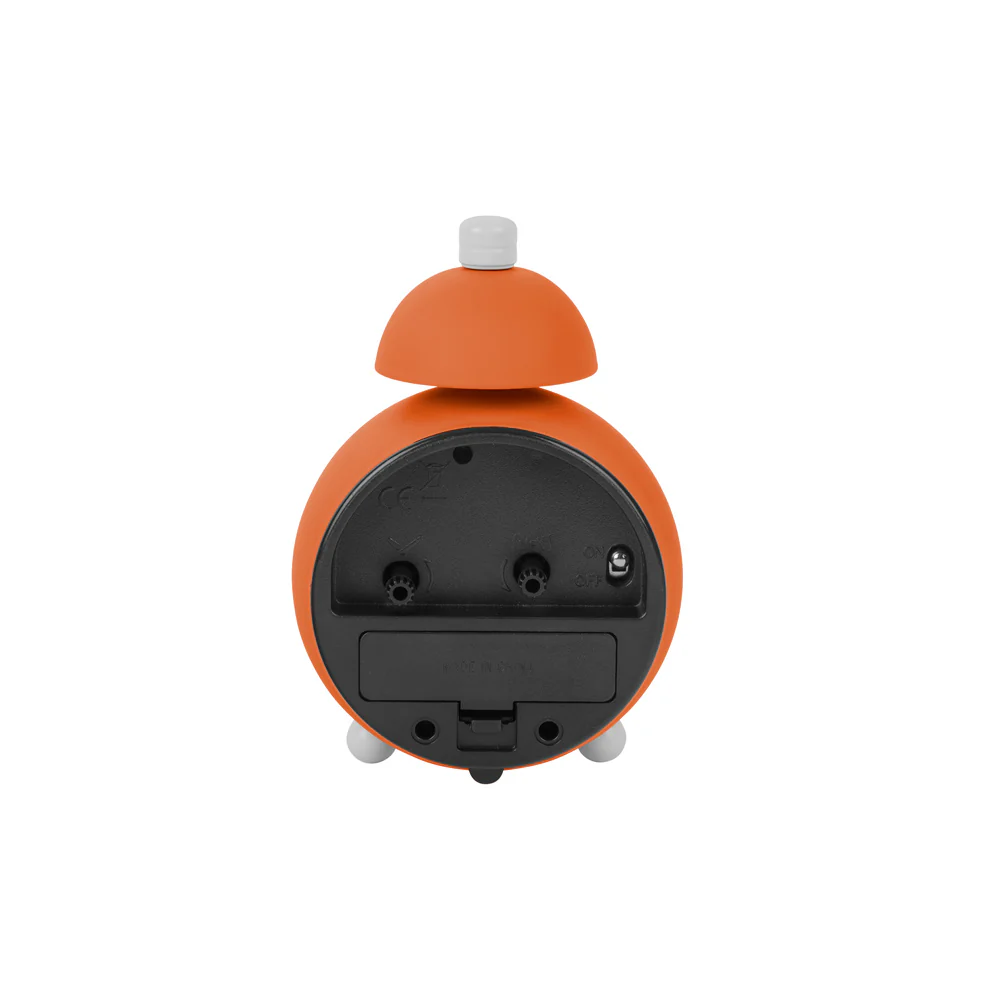 Chaplin Alarm Clock - Bright Orange - Image 3