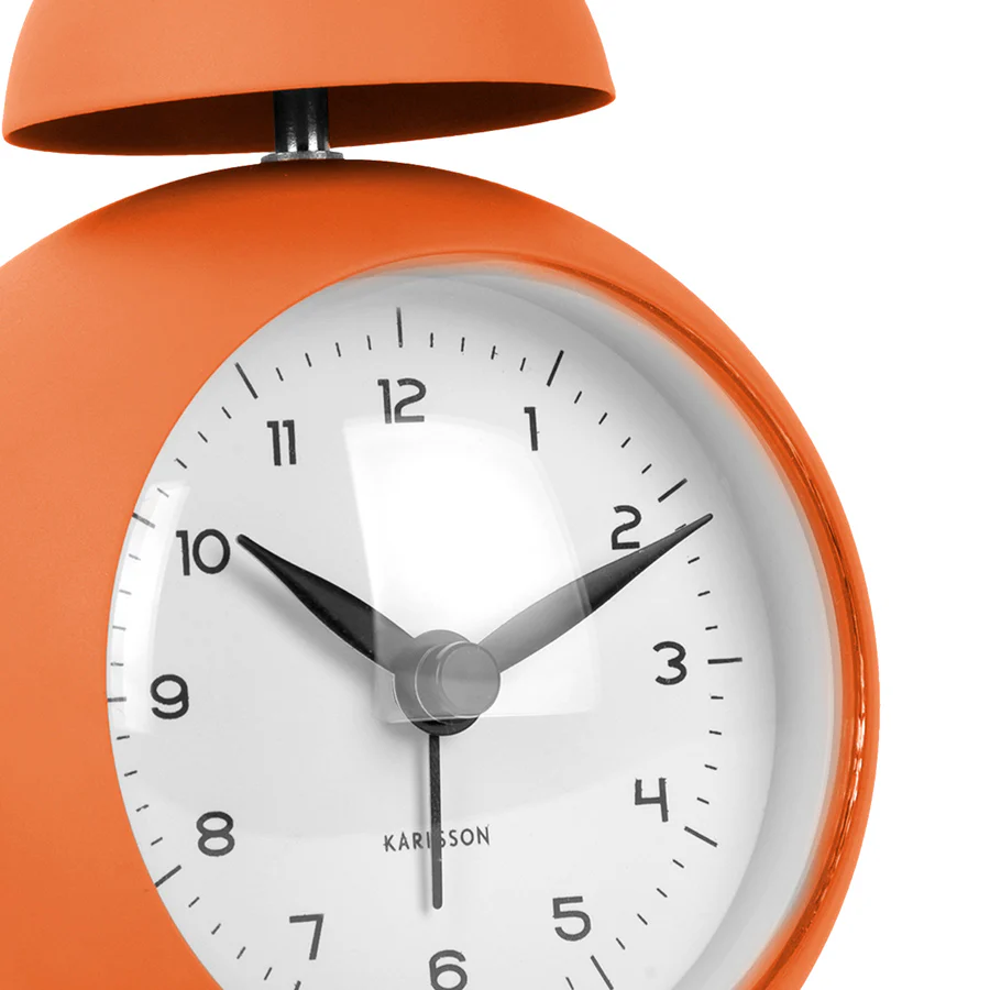 Chaplin Alarm Clock - Bright Orange - Image 4
