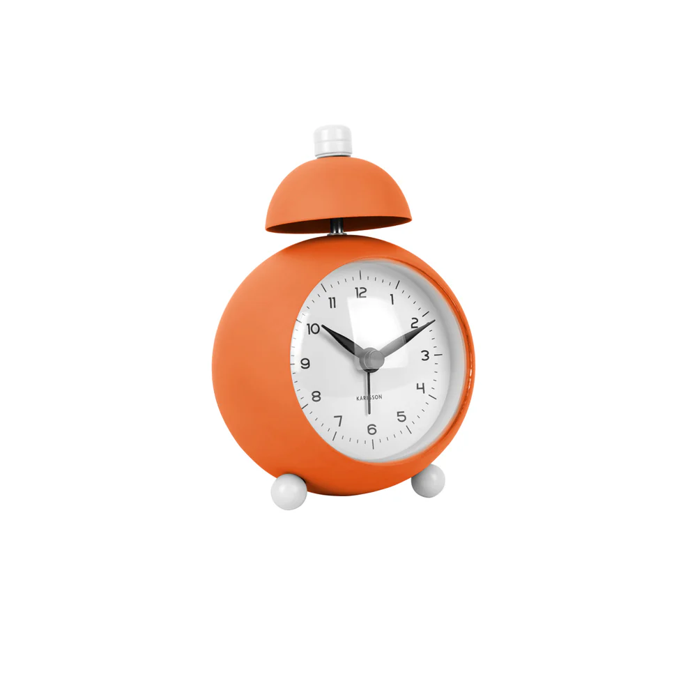 Chaplin Alarm Clock - Bright Orange - Image 5