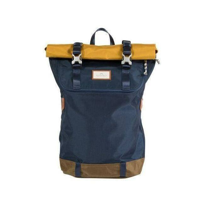 Christopher Travel Backpack 18L - Navy x Mustard - Image 5