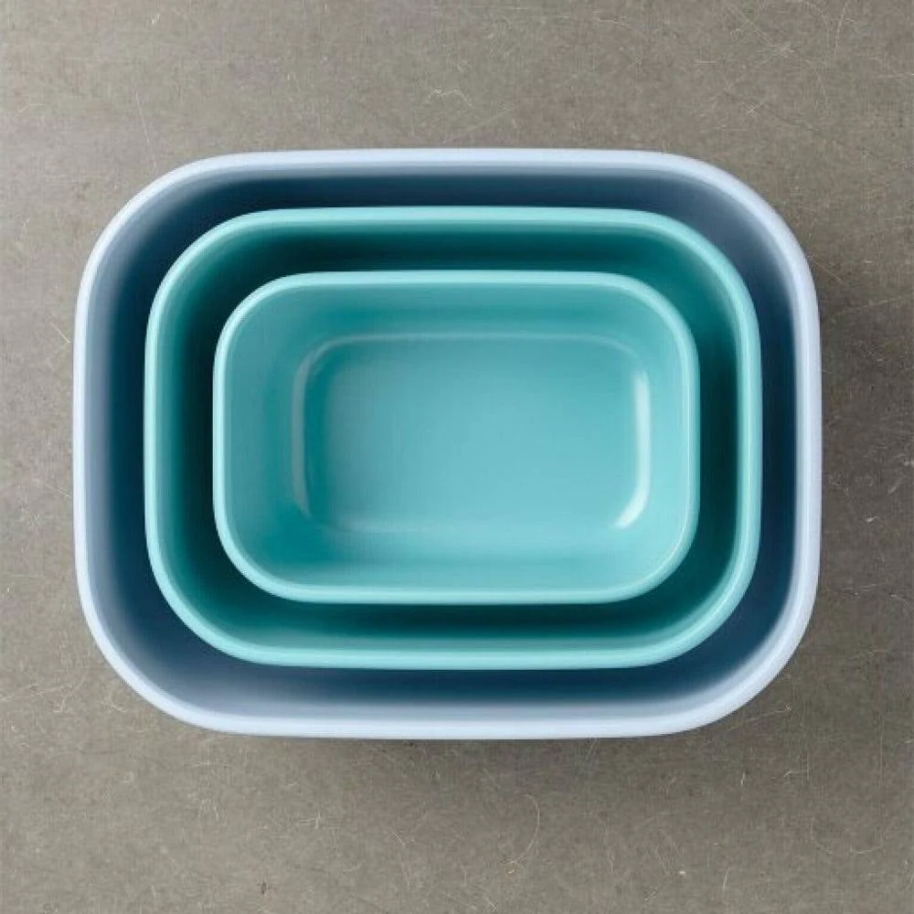 Cirqula Rectangular Storage Box 1000ml - Nordic Green - Image 5