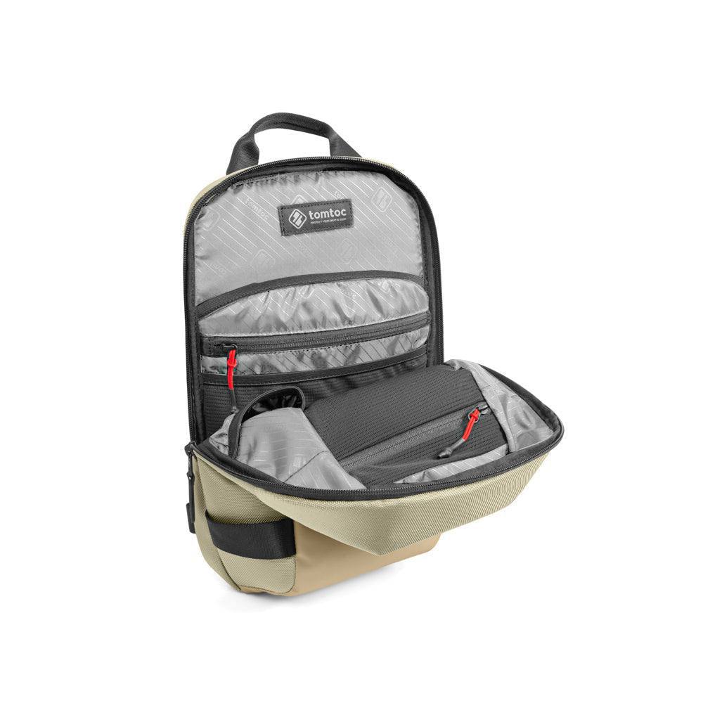 CroxBody EDC Sling Bag - Khaki 11 Inch - Image 10