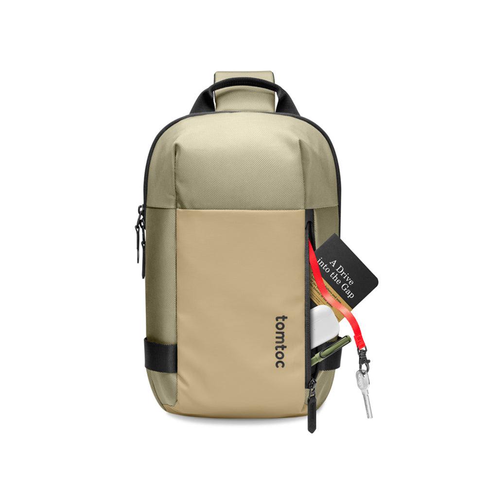 CroxBody EDC Sling Bag - Khaki 11 Inch - Image 13
