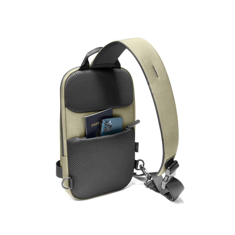 CroxBody EDC Sling Bag - Khaki 11 Inch - Image 4