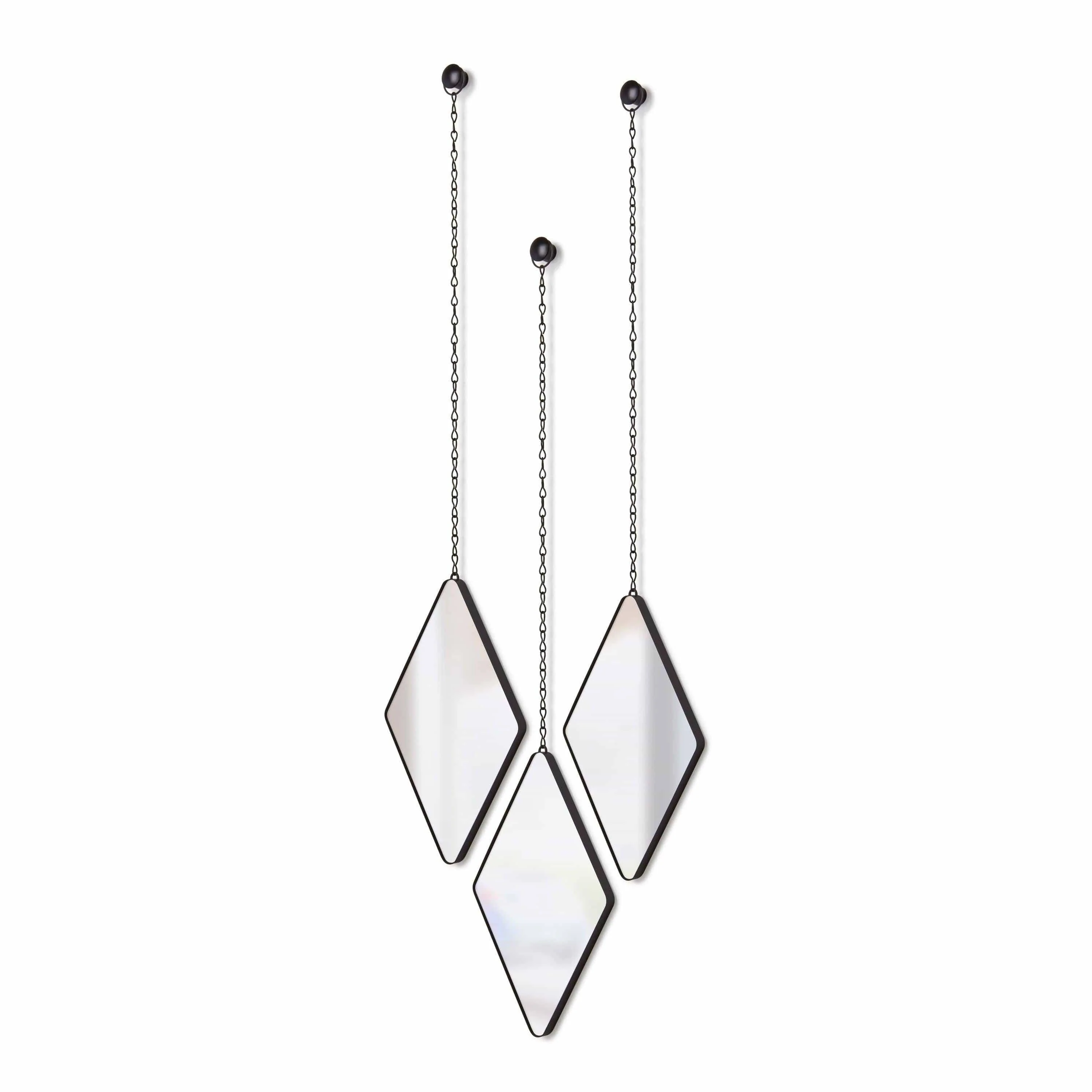 Dima Mirrors, Set of 3 - Black - Image 3