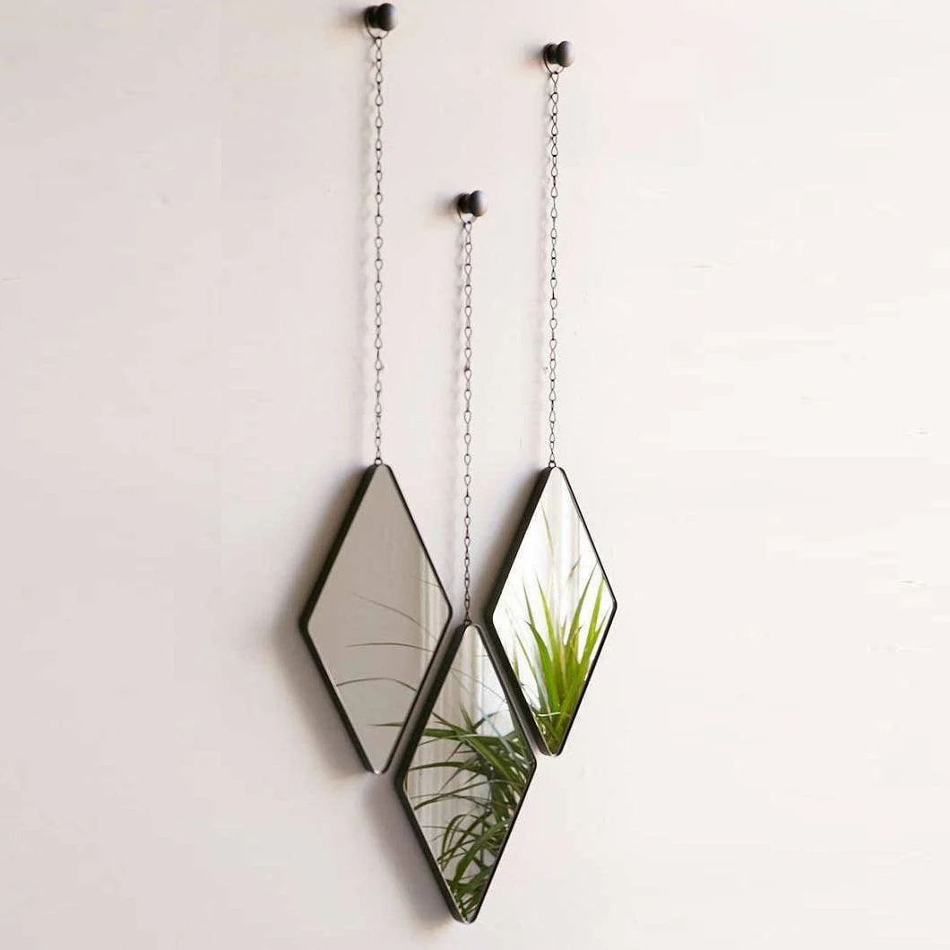 Dima Mirrors, Set of 3 - Black - Image 4