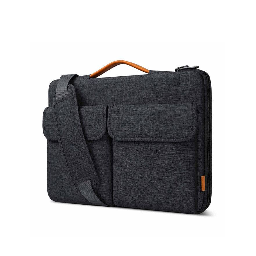 EdgeKeeper Laptop Bag - Black Grey 15.6 Inches - Image 3