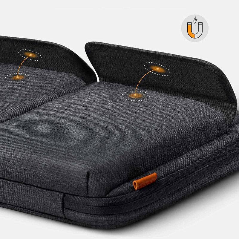 EdgeKeeper Laptop Bag - Black Grey 15.6 Inches - Image 4