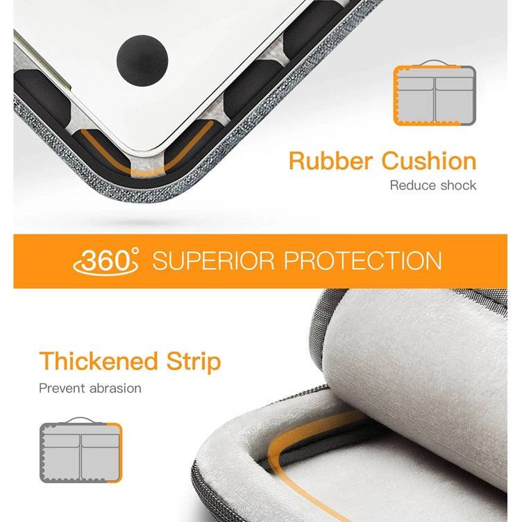 EdgeKeeper Laptop Bag - Black Grey 15.6 Inches - Image 6