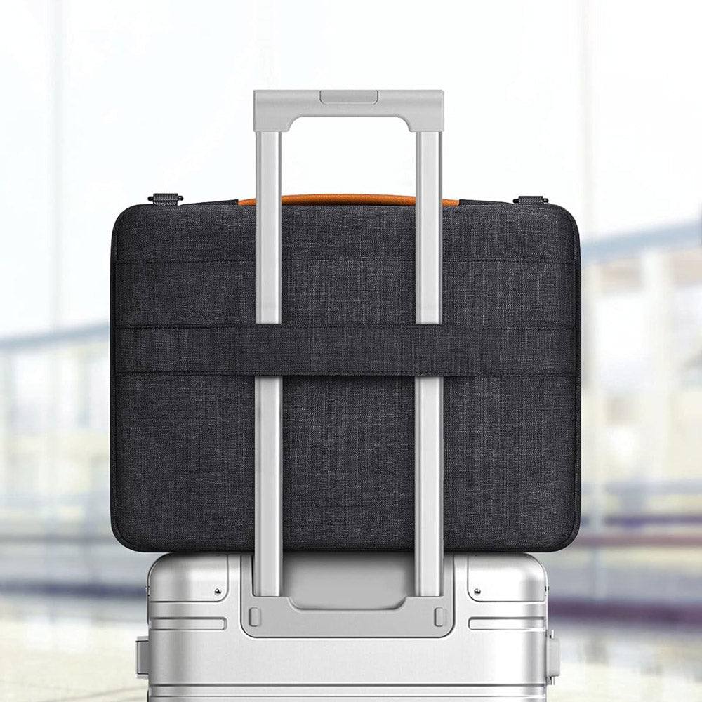 EdgeKeeper Laptop Bag - Black Grey 15.6 Inches - Image 9