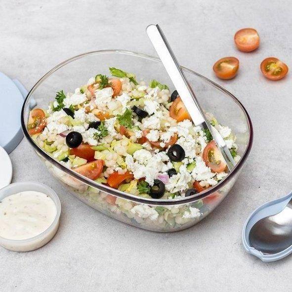 Ellipse Salad Box - White - Image 7