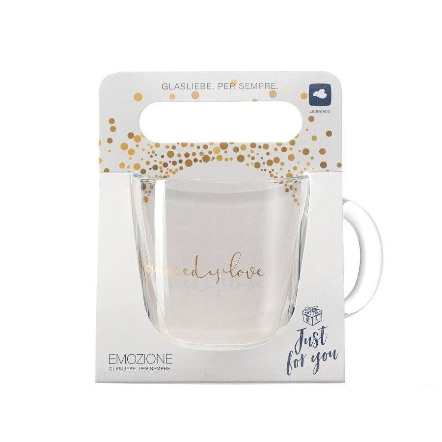 Emozione Glass Mug 400ml - All You Need - Image 5