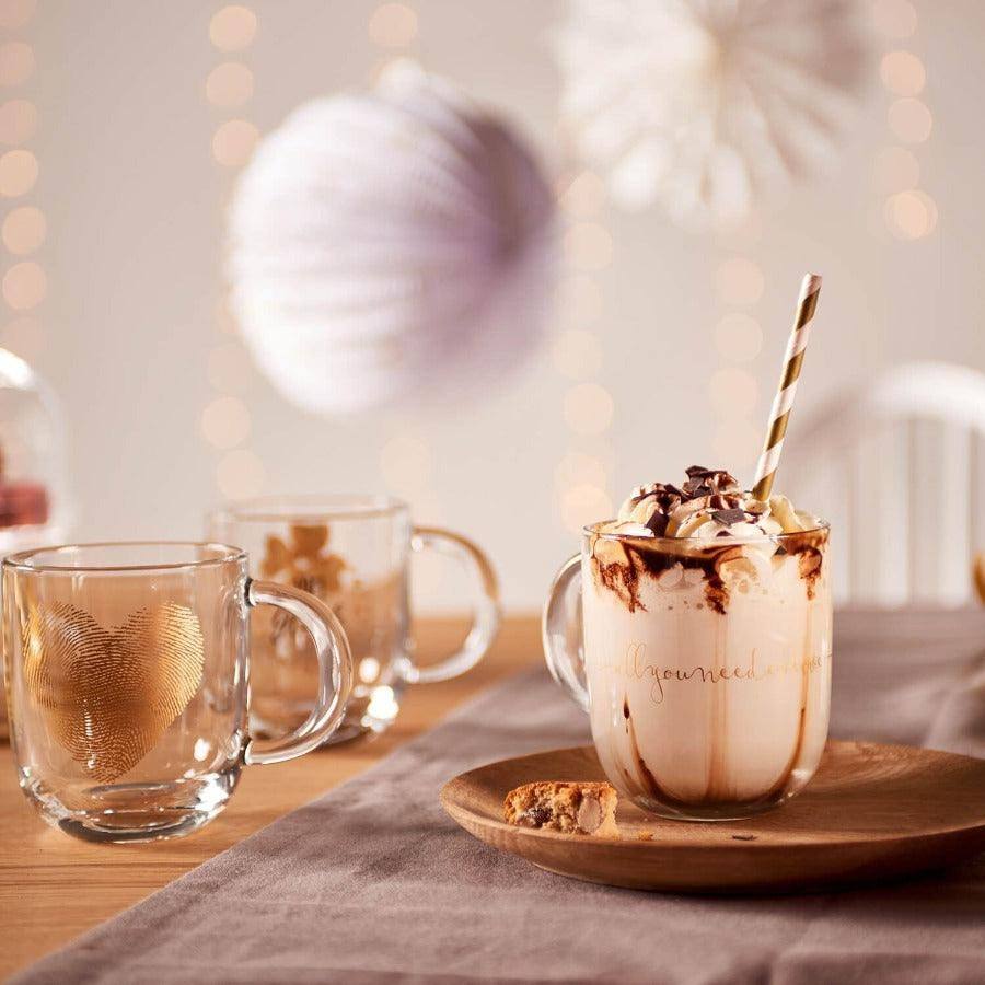 Emozione Glass Mug 400ml - All You Need - Image 6