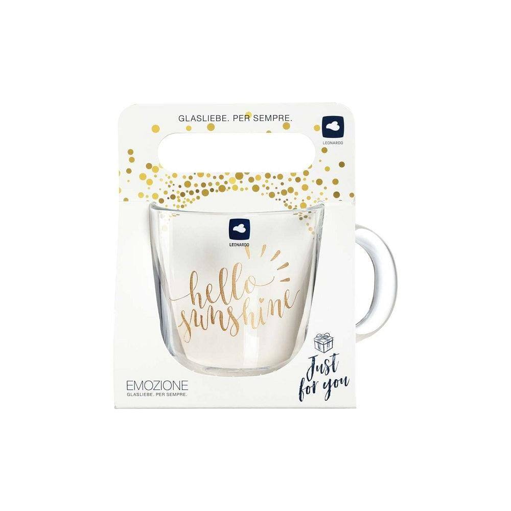 Emozione Glass Mug 400ml - Happy Day - Image 3