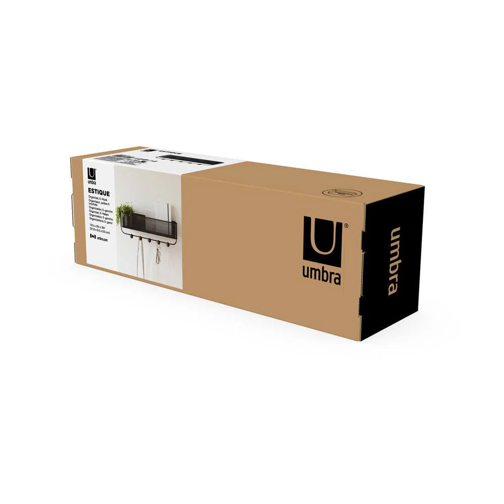 Estique Key Hook & Organizer - Black - Image 7