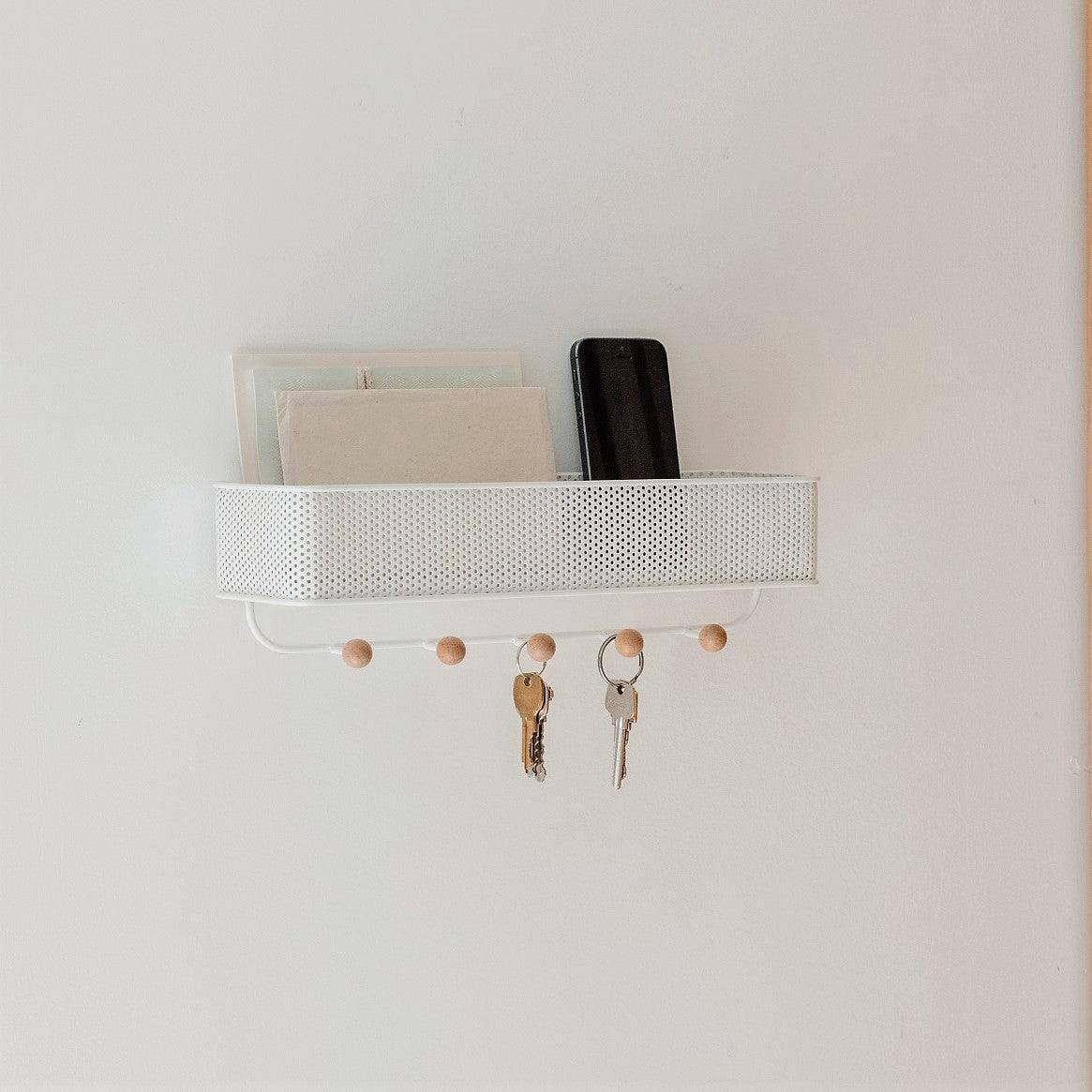 Estique Key Hook & Organiser - White - Image 6