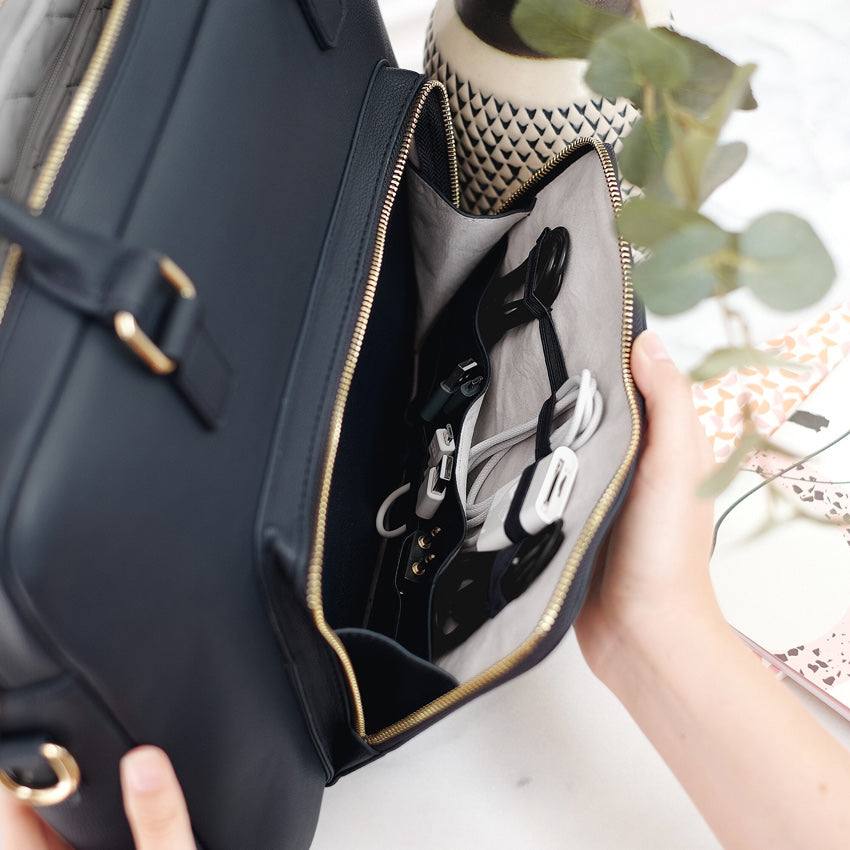 Everyday Laptop Bag - Navy - Image 5