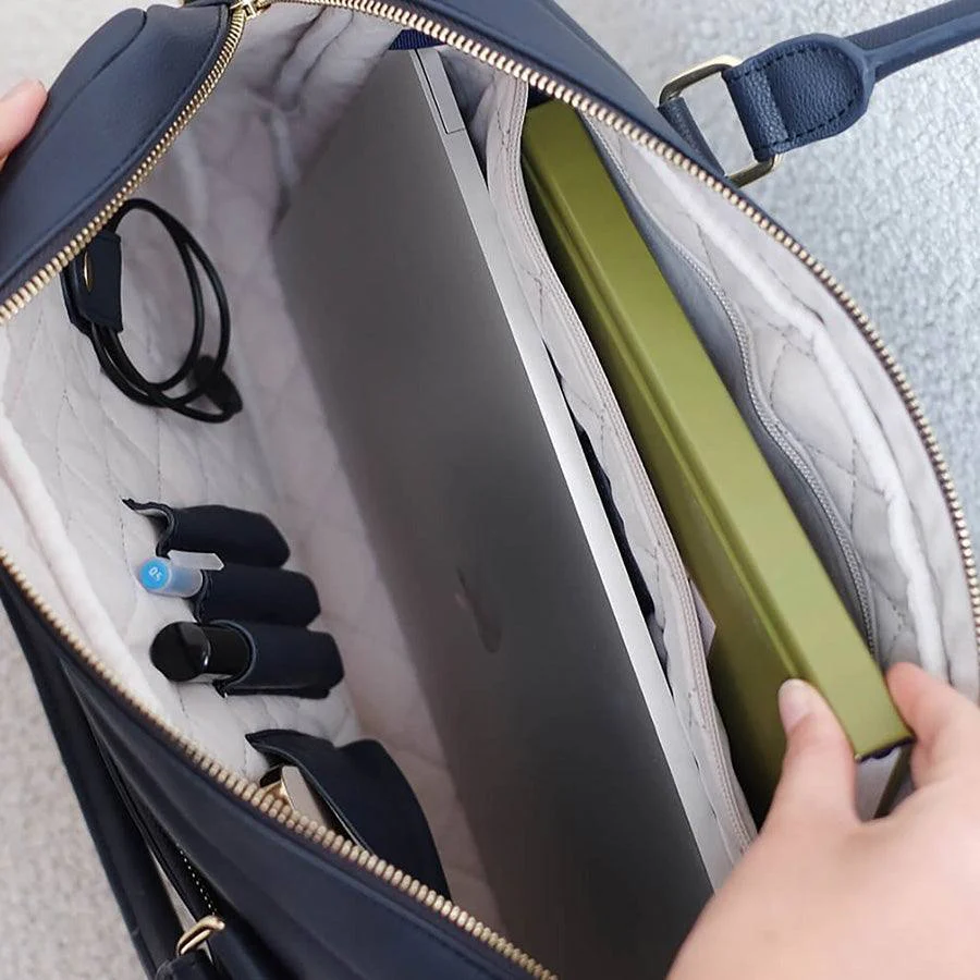 Everyday Laptop Bag - Navy - Image 6