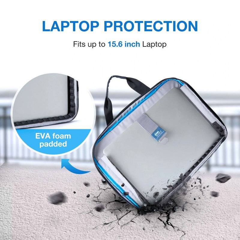 Falco Laptop Bag - Black - Image 7