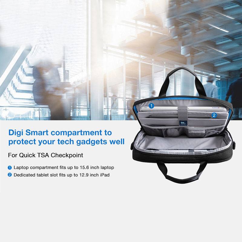 Falco Laptop Bag - Black - Image 8