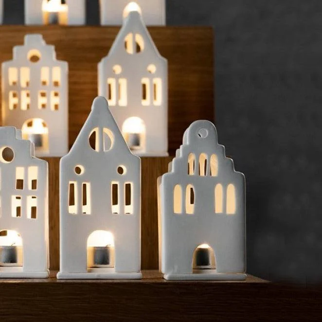 Gable House Tealight Holder & Sculpture Small - Image 6