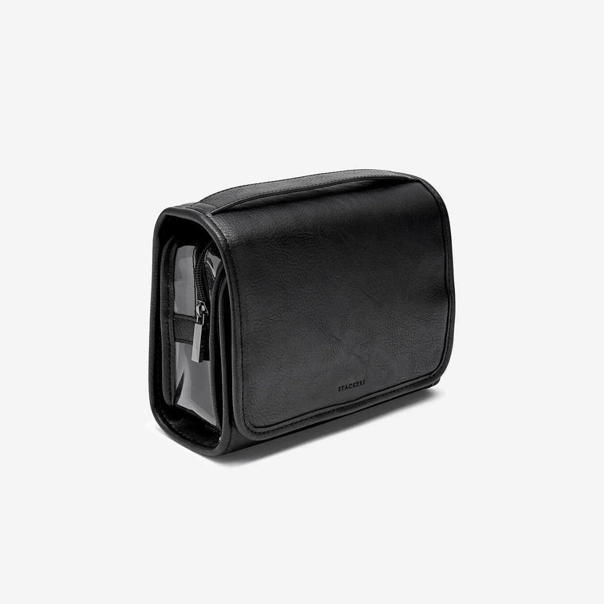 Hanging Travel Washbag - Black - Image 3