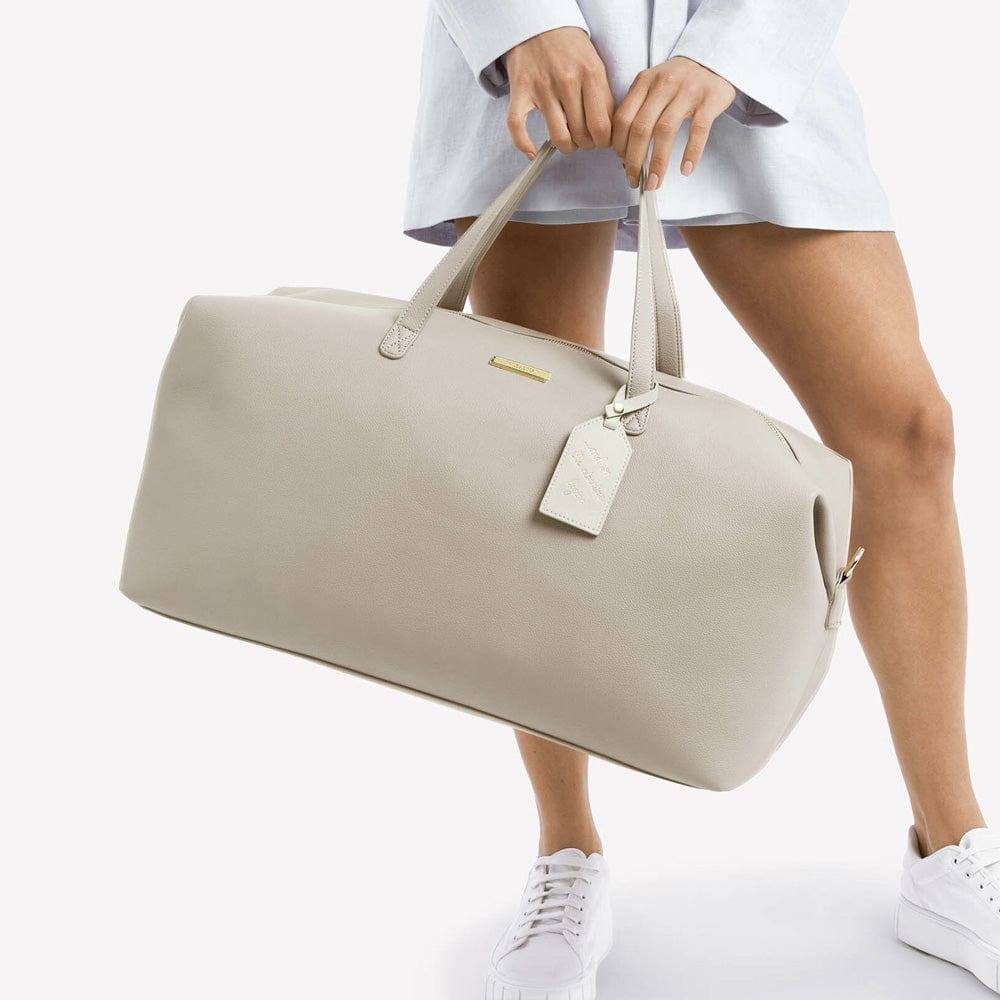 Holdall Weekend Duffel Bag Large - Taupe - Image 7