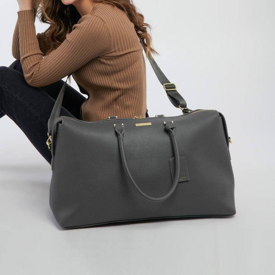 Kensington Weekend Duffel Bag Large - Charcoal - Image 7