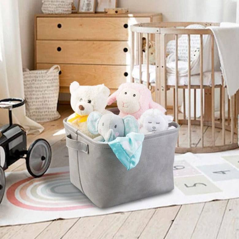 Lauren Storage Bin Medium - Grey - Image 4