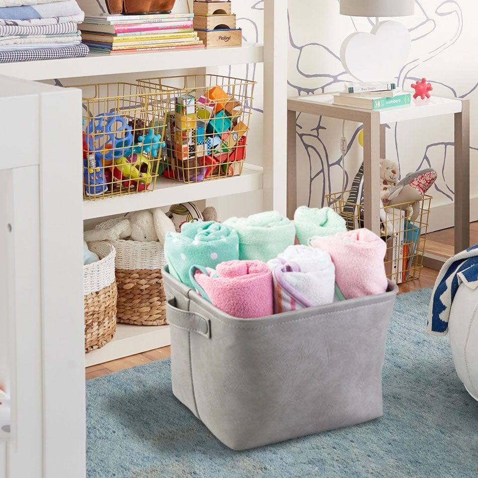 Lauren Storage Bin Medium - Grey - Image 5