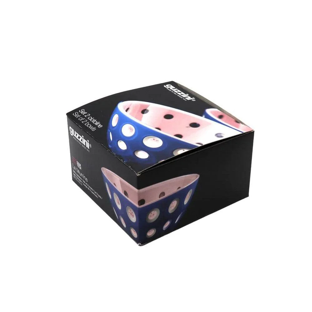 Le Murrine Bowls Medium, Set of 2 - Pink Blue - Image 7