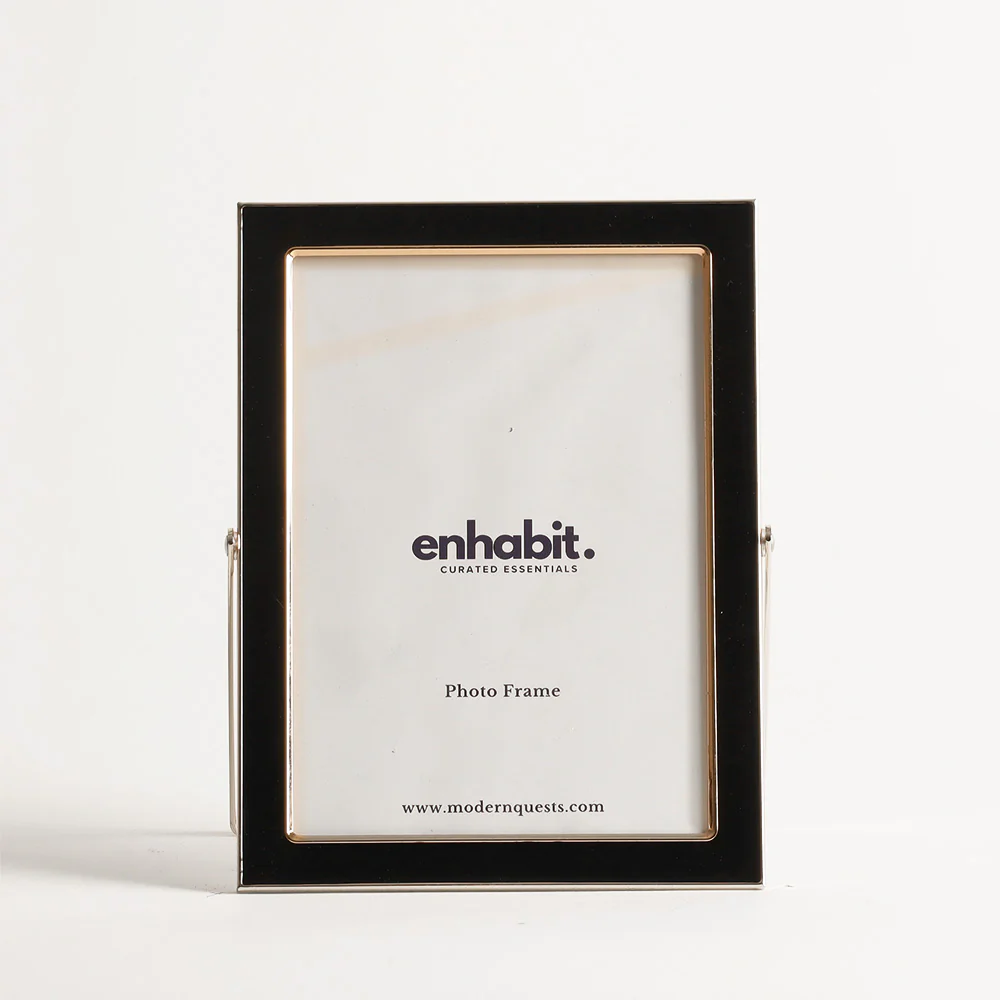 Noir Photo Frame Medium - Black Gold - Image 3