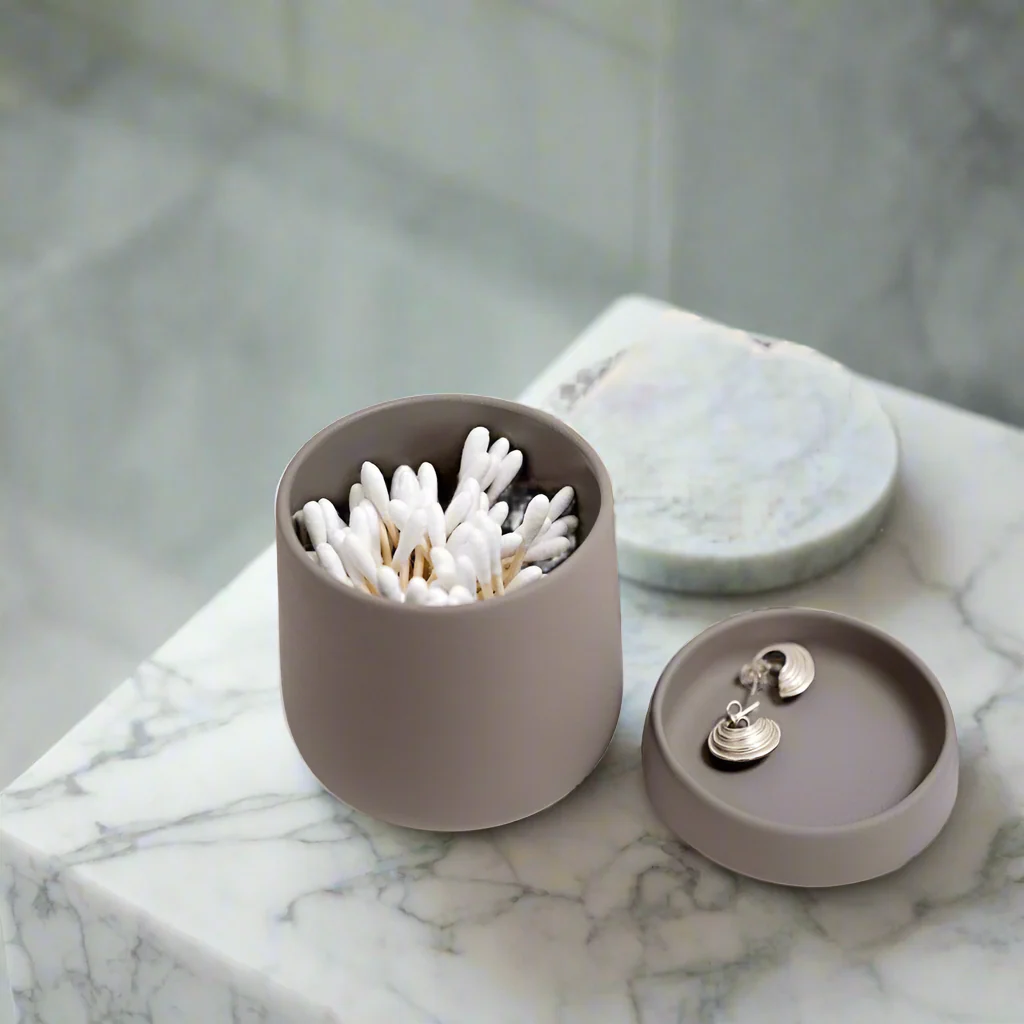 Nova One Jar With Lid - Taupe - Image 4