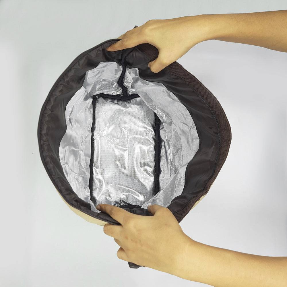 On-the-Go Thermal Bag with Container Large - Clay - Image 6