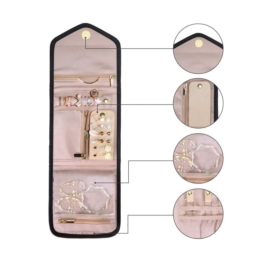 Peri Jewellery Pouch Small - Black - Image 7