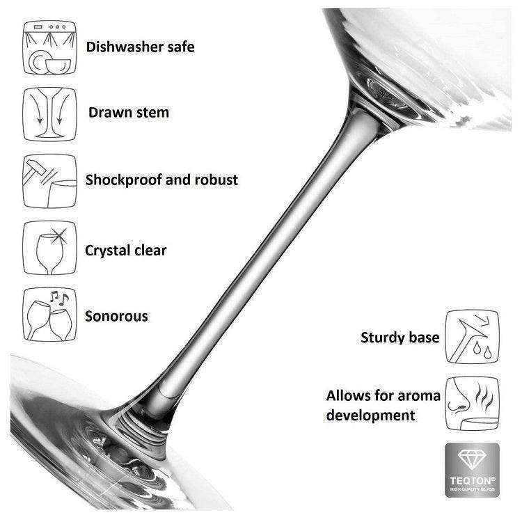 Puccini Champagne Glasses 280ml, Set of 6 - Image 6