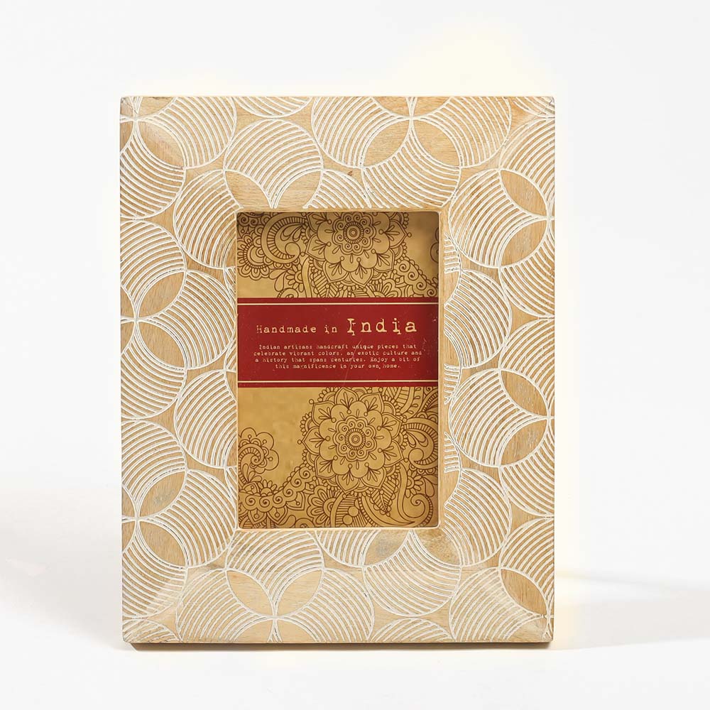 Ripples Wooden Photo Frame Medium - Birch - Image 3